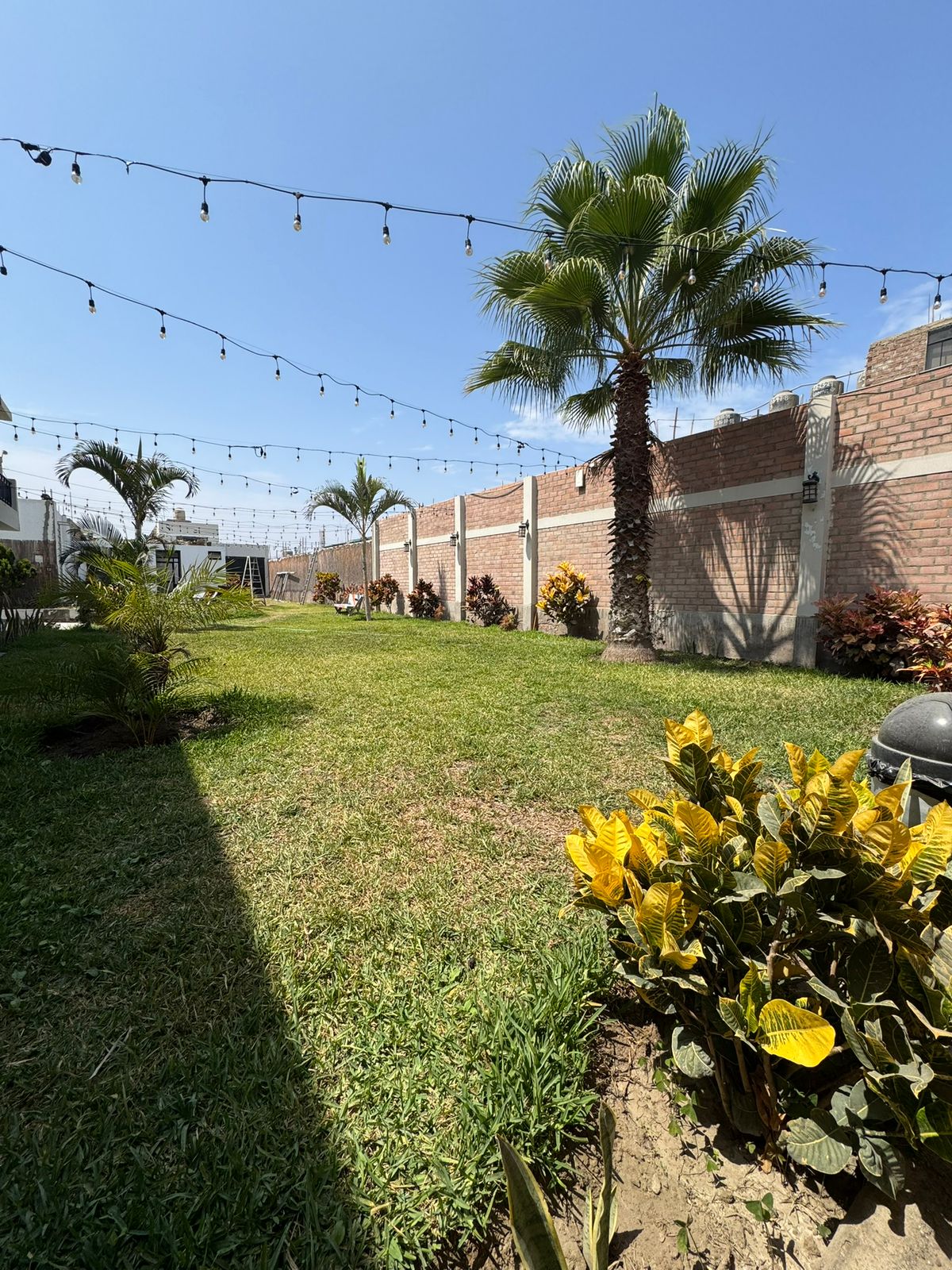 Jardín exterior